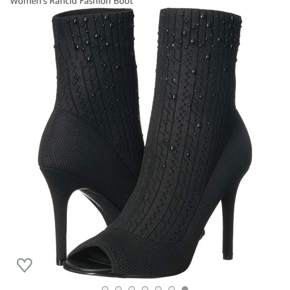 Charles by Charles David peep toe sock bootie